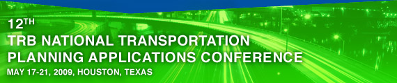 12th National Transportation Planning Applications Conference