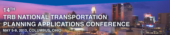 13th National Transportation Planning Applications Conference
