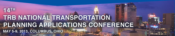 13th National Transportation Planning Applications Conference